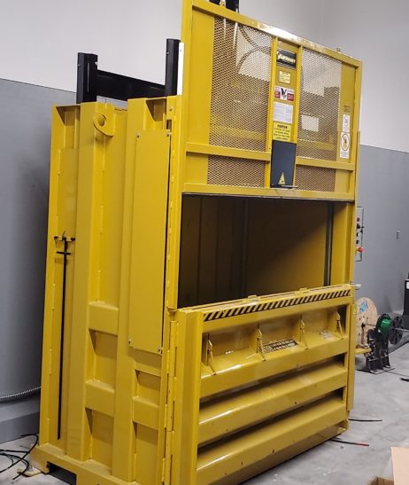 Presse verticale extra large haute densité M72HD - idéale pour recyclage industriel et centres de distribution_3