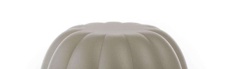 Grand pouf design Gelée - Slide - Taupe_3