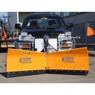 Lames à neige - Snow Service - pour véhicules de moyenne/basse puissance avec soc en acier et géométrie variable_3