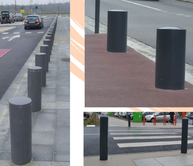 Borne anti bélier VULCAIN à remplir de béton_3