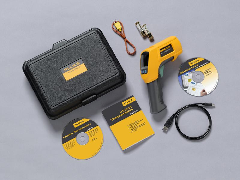 FL568 | Thermomètre infrarouge FLUKE -40°C à 800°C avec mémoire et mesures avec ou sans contact_3