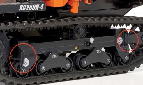 Mini-dumper Kubota KC250H-4 - 2500 kg - Benne trilatérale et moteur diesel 45.5CV_3