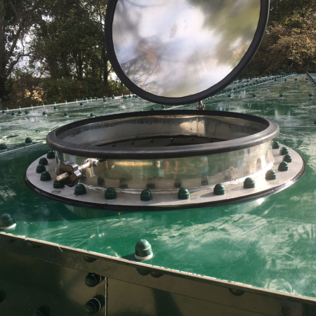 Réservoir boulonné d'eau potable - Résistance aux conditions climatiques à vide - BLUE TANK_3