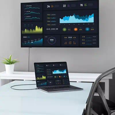 StarTech Cble adaptateur USB-C vers VGA de 2 m - 1920 x_3