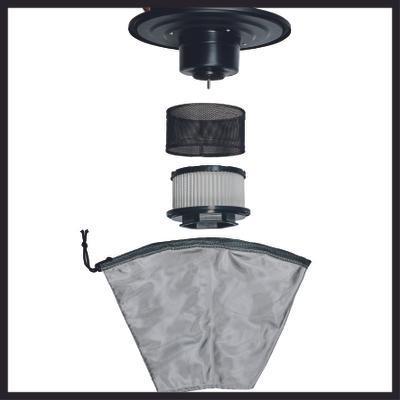 Aspirateur vide-cendres TC-AV 1718 D - 1200W - Tuyau flexible 1m_3