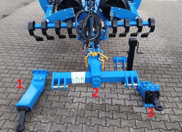 Rouleau agricole Cambridge - repliage hydraulique 3 sections - Zagroda - 6,3/8,3m, Ø 600mm_3