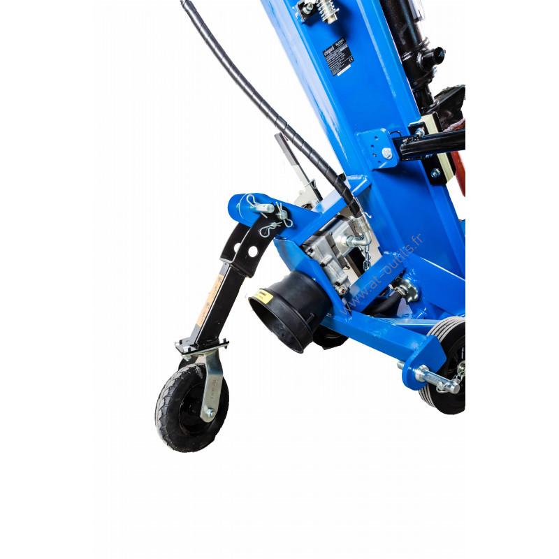 Fendeur Scheppach avec course de vérin réglable et grande stabilité