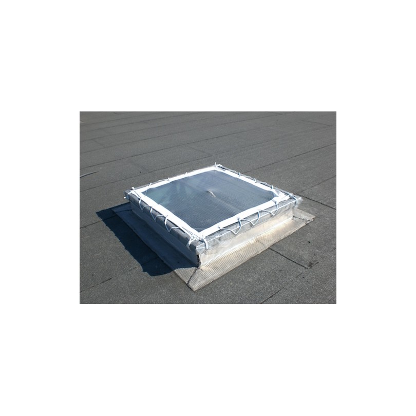 Couverture de skydome en bâche PVC résistante - Protection solaire et étanchéité_3