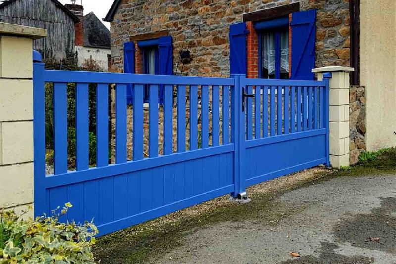 Portail battant standard semi barreaudé - 3500 / 1450_3