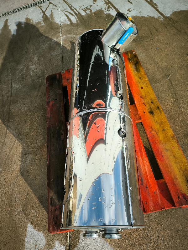 Cuve en acier inoxydable de 97 litres calorifugã‰e - référence : c13468_3