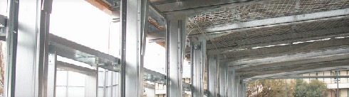 Hangar de stockage modulaire ECORAPID - jusqu'à 24m de largeur, 9,20m de hauteur, à une ou deux pentes_3