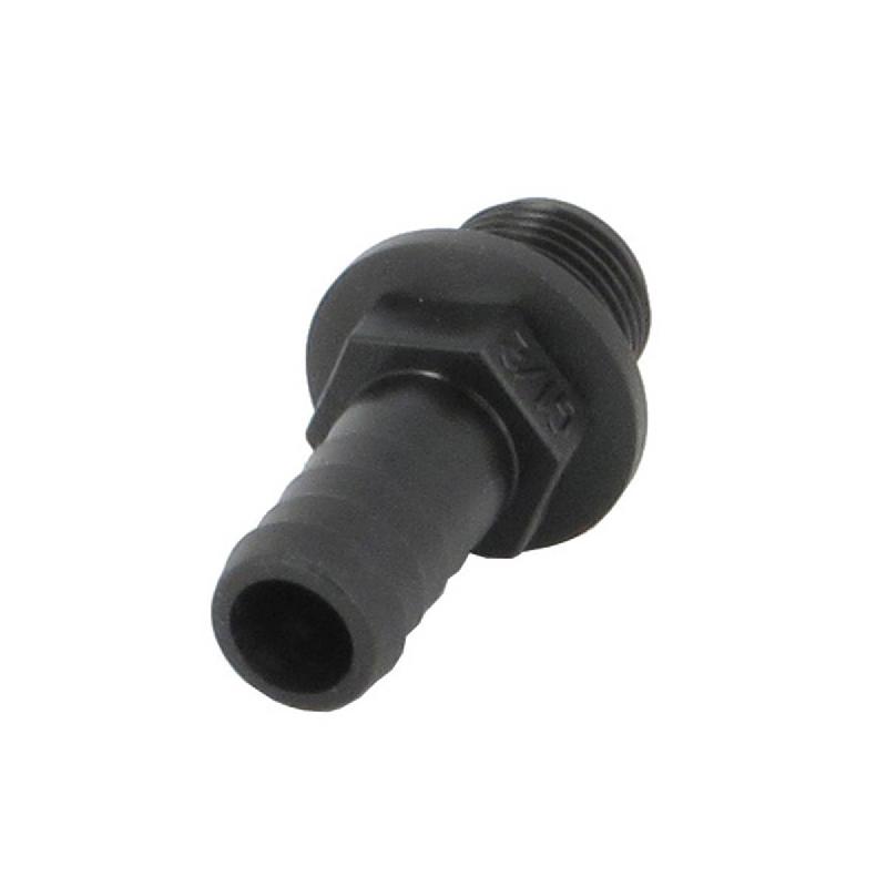 Raccord annelé - Droit - M 1/2