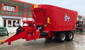 Sd 16vm - mélangeuse agricole double vis sans fin - capacité 16m3 - idéale pour grosses balles et aliments fibreux_3