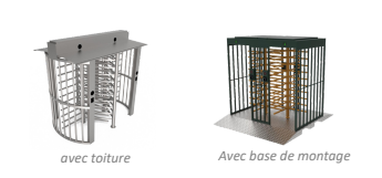 Tourniquet à tambour rotatif pleine hauteur - SAROS GROUP - MOB4025 MMT_3
