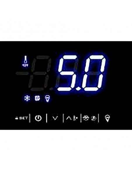 Desserte réfrigérée de préparation 3 portes INFRICO - BMPP2000EN - Inox AISI 304, 455 L, bacs GN 1/4, système Monoblock_3