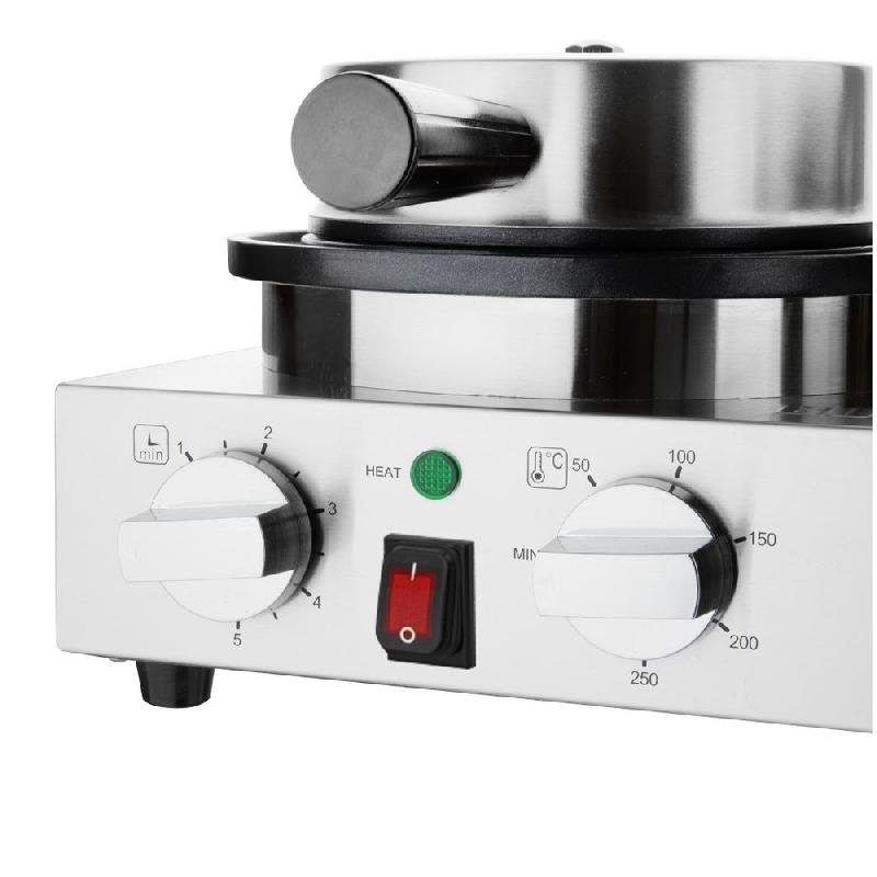 Gaufrier belge rond double Buffalo | Buffalo - CJ533_3
