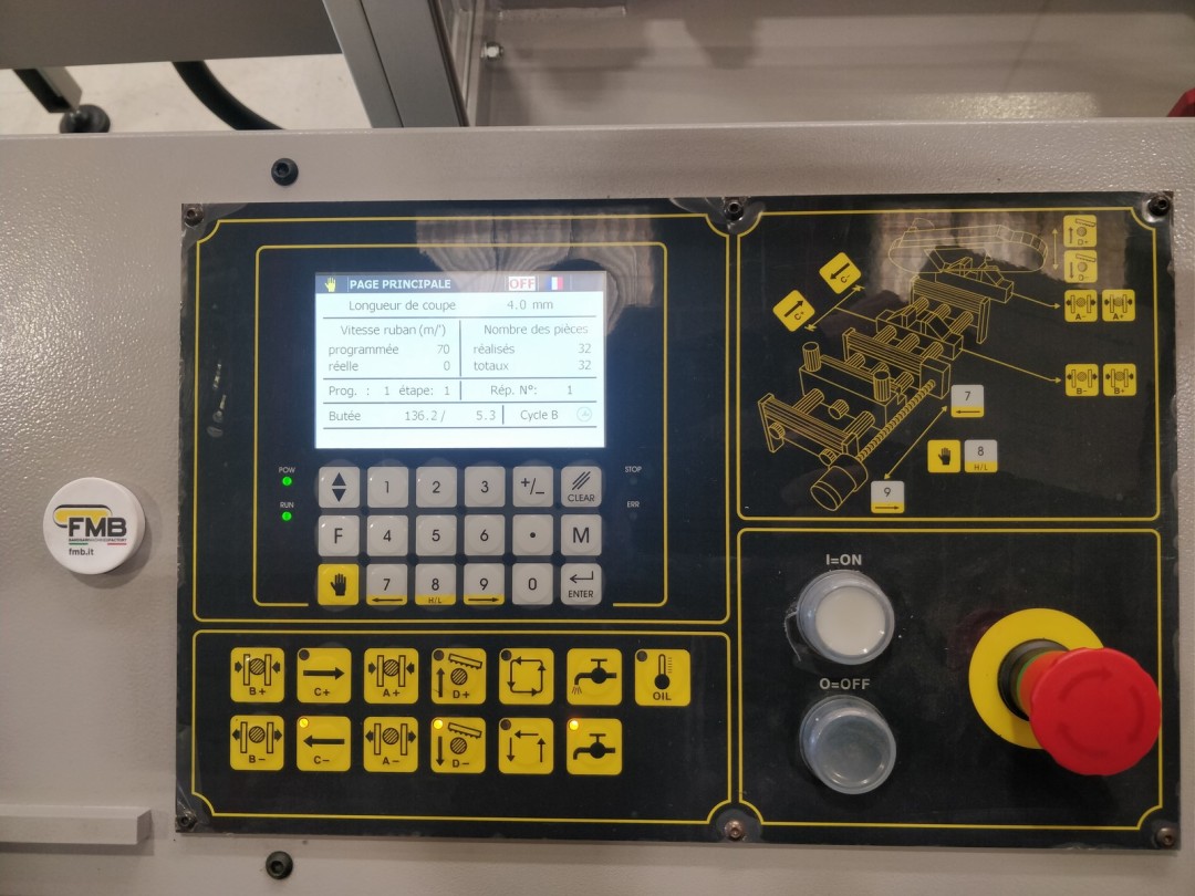 Scie à ruban automatique FMB - Zeus, Jupiter et Pegasus - Capacité 260 à 330 mm - Coupes angulaires jusqu'à +60°_3