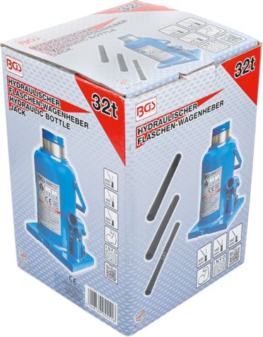 70039 - Cric à vérin hydraulique - BGS Technic - 32T - conception robuste pour poids lourds_3