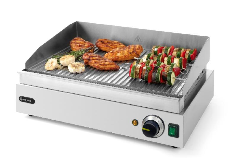 Grill Profi Line complètement rainuré 518x328mm HENDI_3
