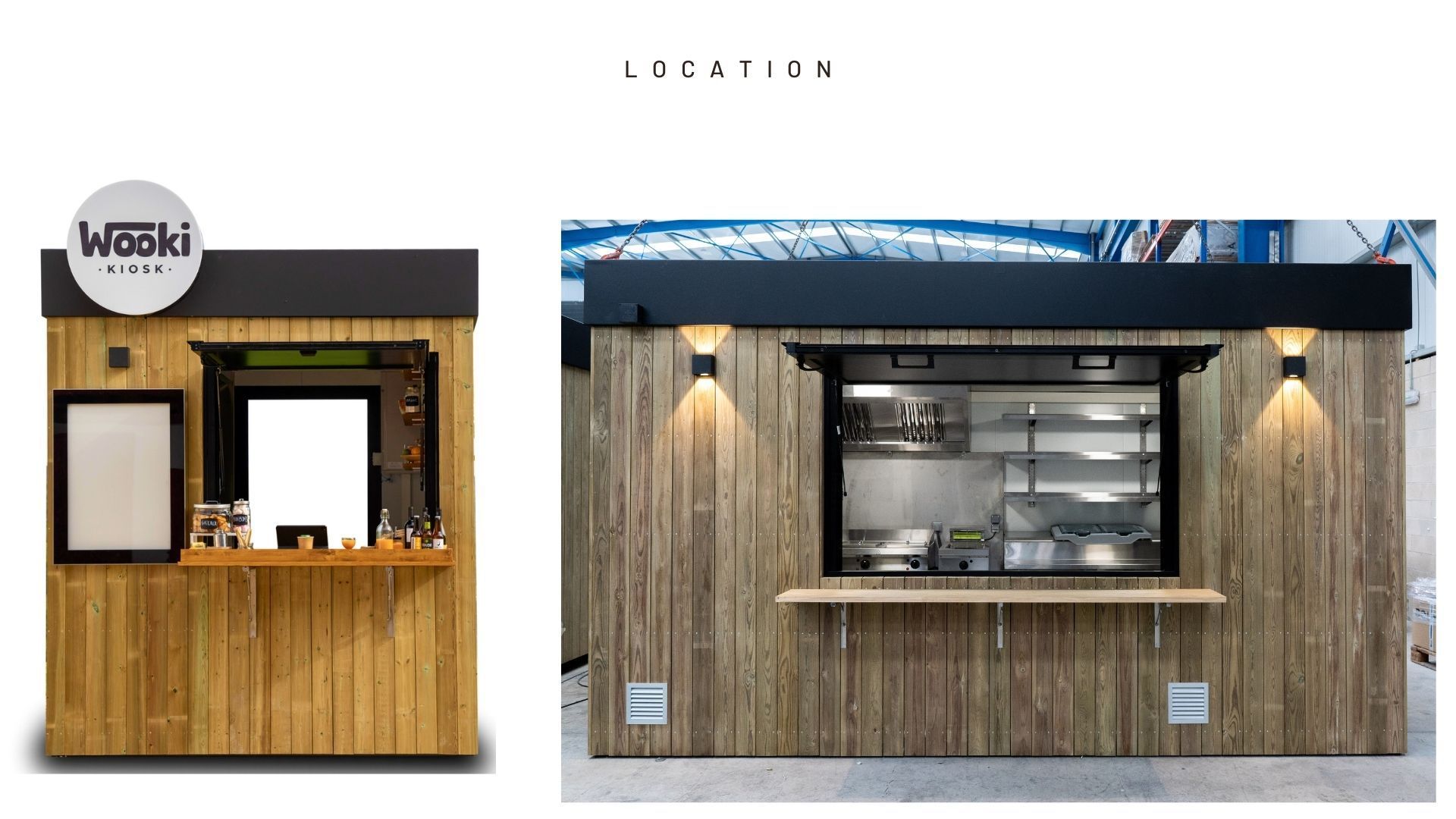 Solution de restauration mobile avec installation électrique complète