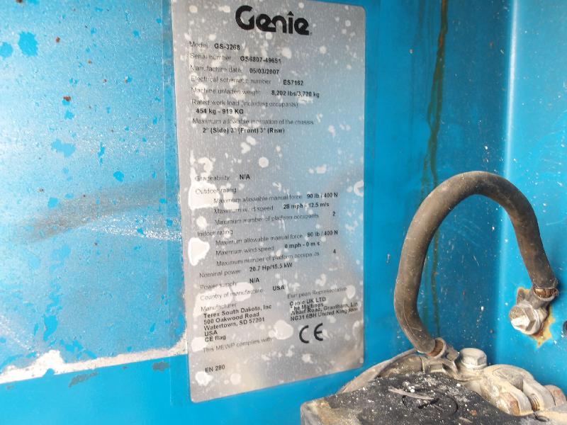 Nacelle ciseaux GENIE gs3268rt occasion_3