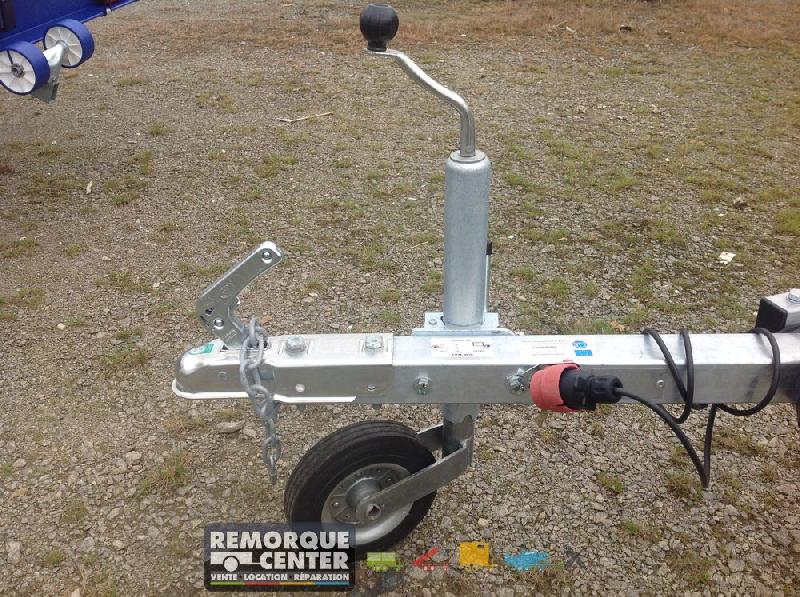 Porte bateau multi-rouleaux GALAXY - G380 - roues 10' - PTAC : 500Kg - 1 essieu - sans carte grise - Référence SW220_PKAYAK_1P_3