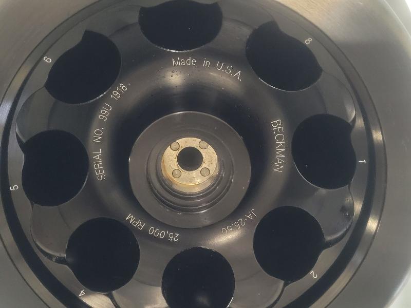 Rotor angulaire en aluminium BECKMAN COULTER JA-25.50_3