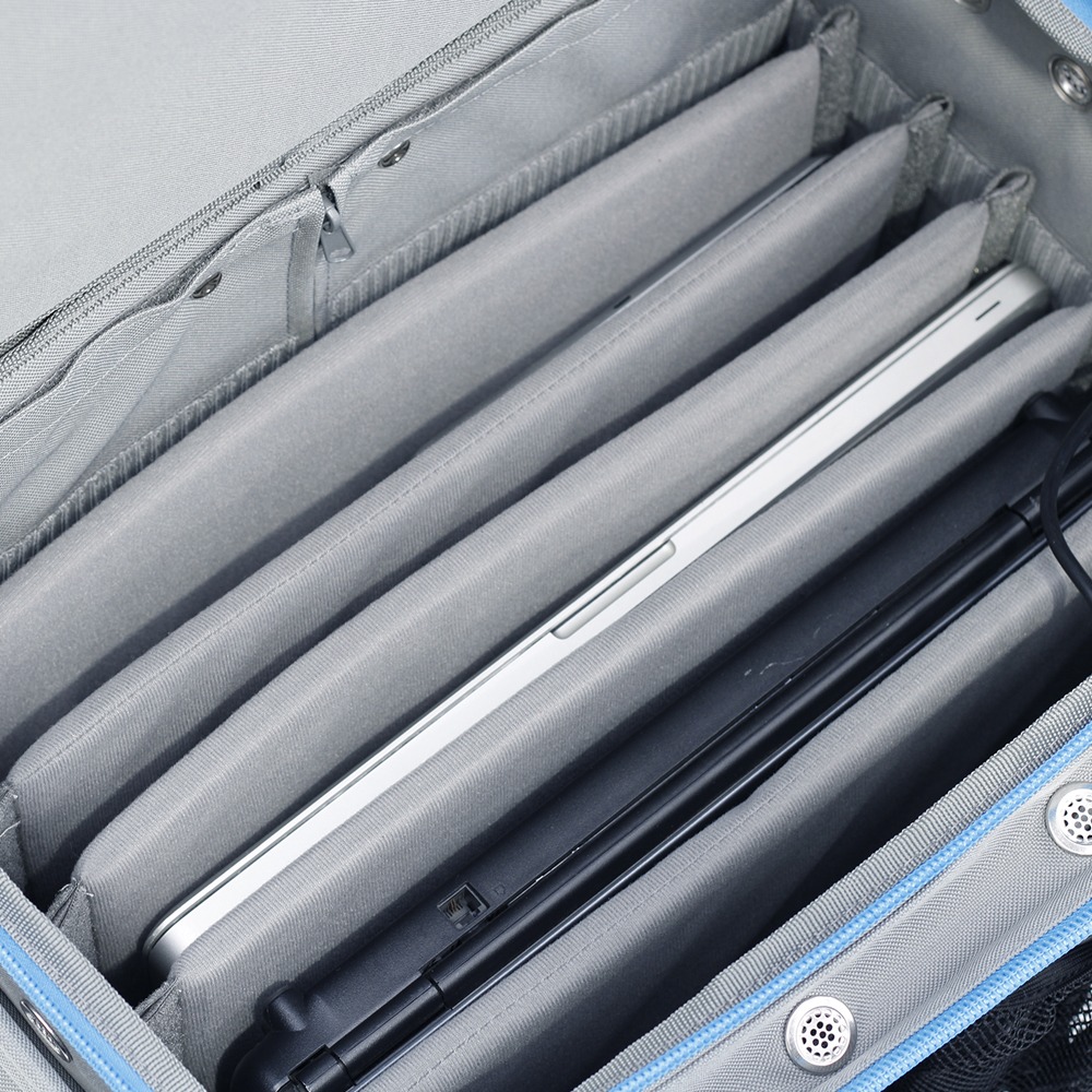 Valise multimédia GO2+ - Chargement secteur AC portable pour 8 appareils, ordinateurs et tablettes - Vertical_3