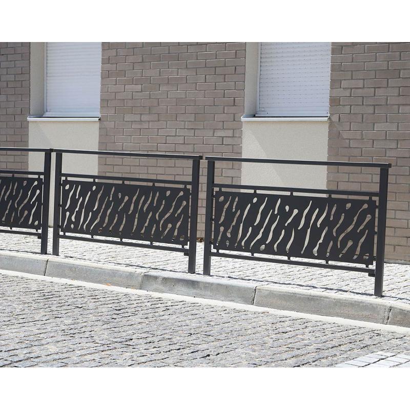 Barrière VENISE avec tôle décorative_3