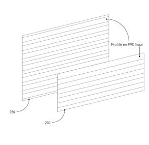 Lisse de protection murale solide et résistante, adaptée aux environnements intérieurs