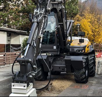 Plaque vibrante offrant un compactage efficace et uniforme - Force de compactage 34 kN - PV 600_3