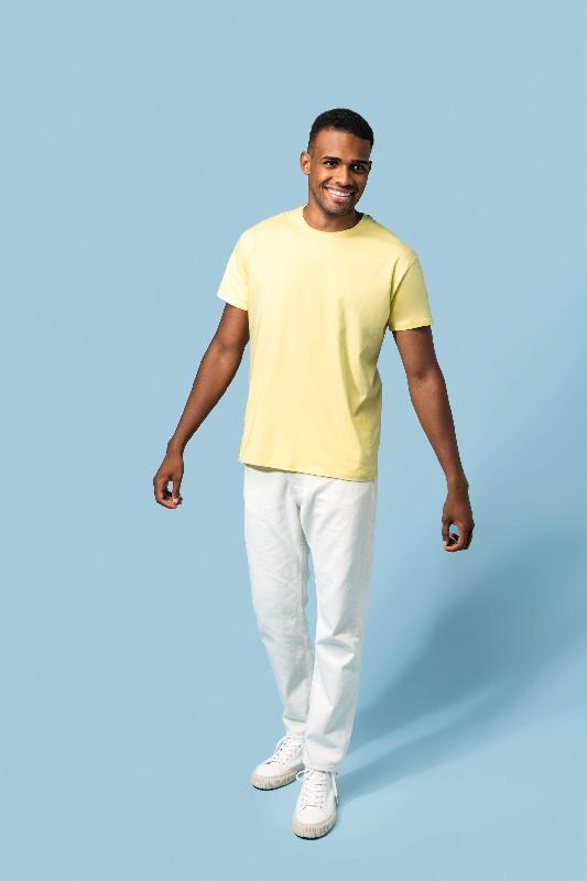 T-shirt à col rond Bio190IC unisexe - Kariban - Réf: K3032IC - 100% coton, coton en conversion biologique_3