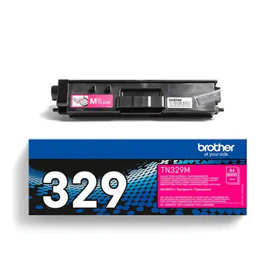 TN-329M - Cartouche de toner Brother originale  Magenta_3
