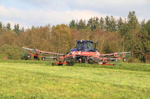 95130C PRO - Andaineur double rotor central Kverneland - Largeur de travail 10.00 à 12.50 m - ISOBUS_3