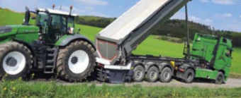 Epandeur de matériaux pour tracteurs de plus de 10T, chargeurs et bouteurs - REPTAIL SM_3