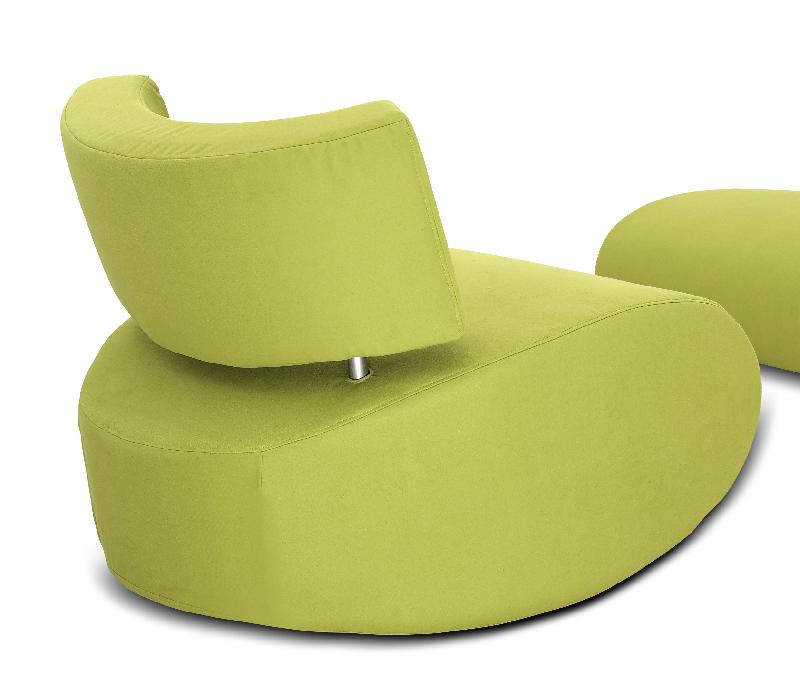 Siège basculant en tissu Apollo - Softline - Feld Jaune_3