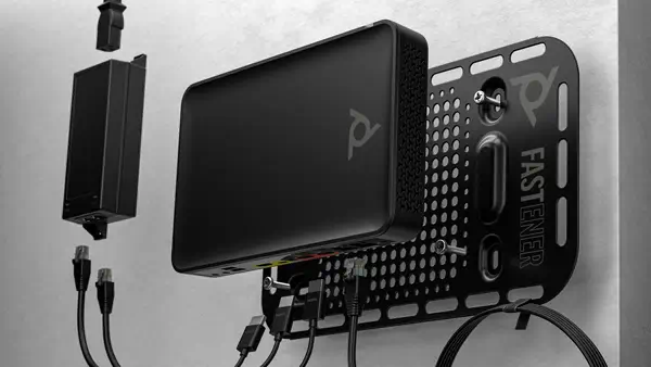 Système de visioconférence Poly Studio G62 avec kit de plaque de montage sans cordon dalimentation_3