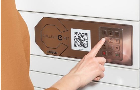Cleveron 301 - Casiers à colis intelligents contrôlés par smartphone - Prise en charge de 1 à 100 colis par jour_3