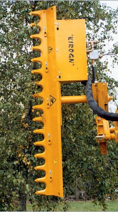 Sécateur robuste pour branches de 10 cm - alimentation hydraulique