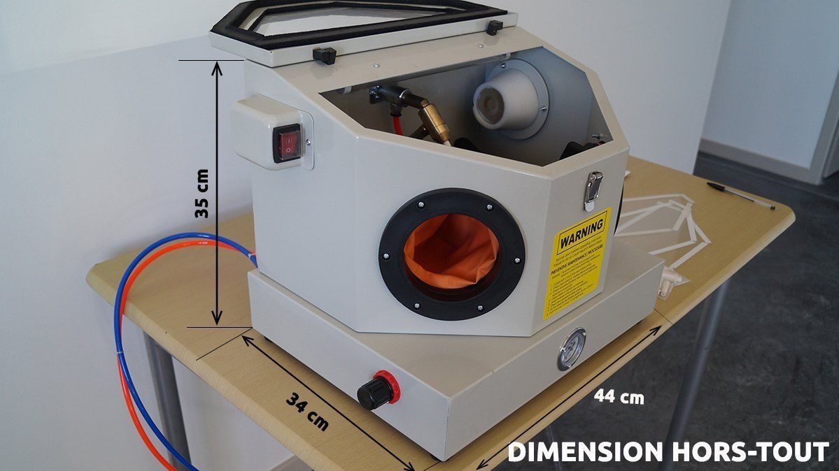 Appareil de sablage pour finition et préparation de surface