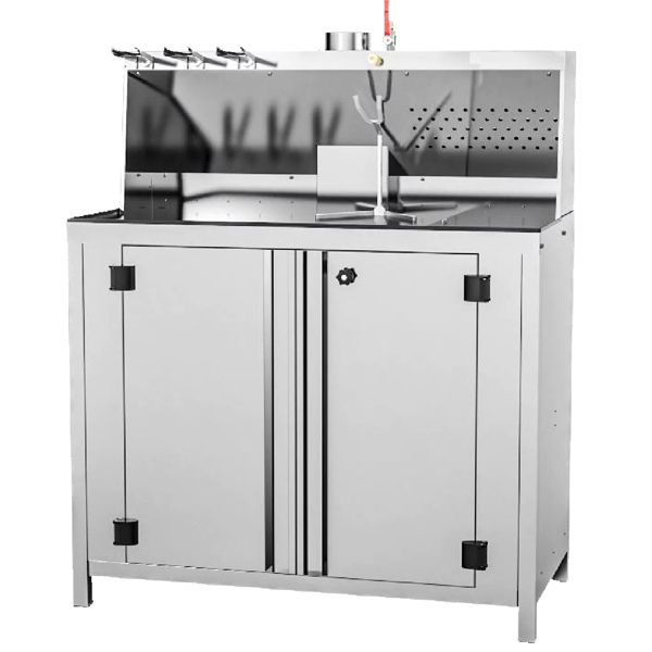 Table de Travail et de Préparation des Produits - Série PAINTY - Acier Inoxydable - 4 Modèles Disponibles_3