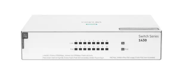 Networking Instant On Switch 8p Gigabit CL4 PoE 64W 1430_3