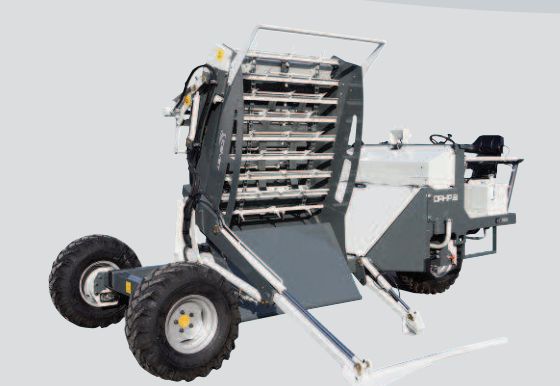 Système de paillage configurable par ressorts, disque ou turbine