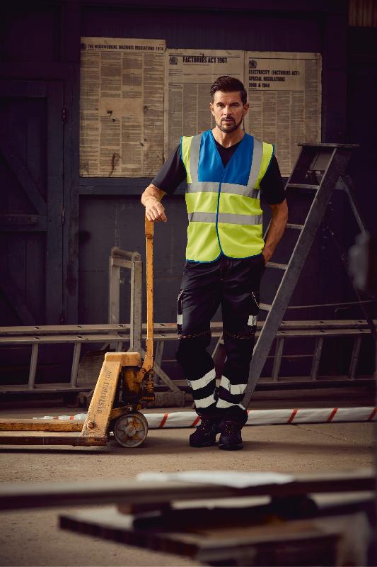 Gilet haute visibilité - Réf: YHVW100 - Polyester, bandes réfléchissantes et norme EN ISO20471:2013_3