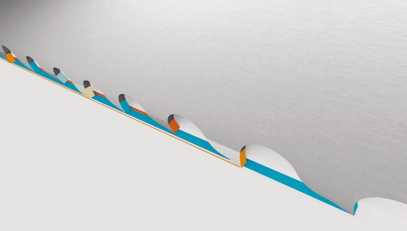 Lame de scie à ruban Sandflex® Top Fabricator - 3853-20-0.9-5/7-VS, 5/7 dents au pouce, 20 mm x 0,9 mm_3