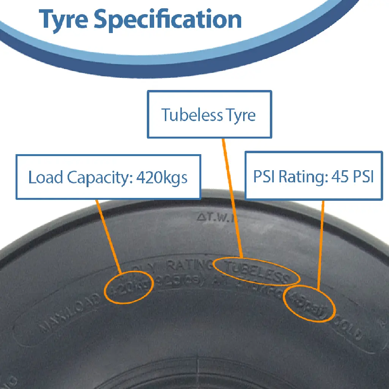 Pneu pour tondeuse à gazon 11x7.00-4 à crampons multiples, 4 plis, pour Hay Bob, Turner Hay Rake, Wanda P508_3