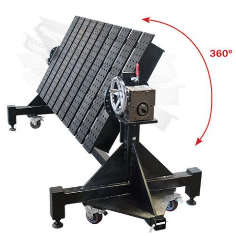 Table de bridage et de soudage rotative - hemmis_3