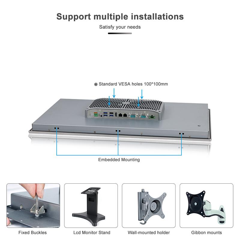 Panel PC industriel fanless 21,5 pouces Full HD - EVI-215WCC - Intel Core i3/i5/i7 - Tactile capacitif_3