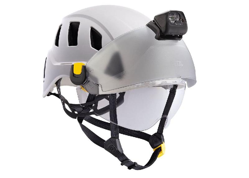 Casque de protection PETZL Strato Vent blanc - léger, ventilé, modularité des accessoires_3