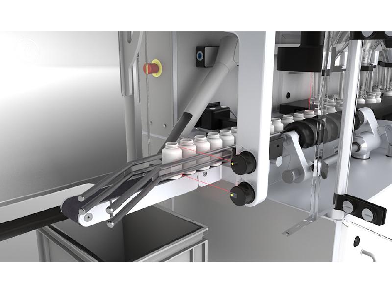 Compteur de comprimés Cremer CFI-622 IMFS - concept modulaire à servocommandes - rendement jusqu'à 300 contenants/min_3